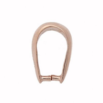 Šlupna 4,5/9,5mm 0,42g Ag925/1000 + Rose Gold