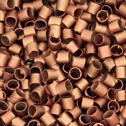Zamačkávací rokajl váleček 1mm stará měď