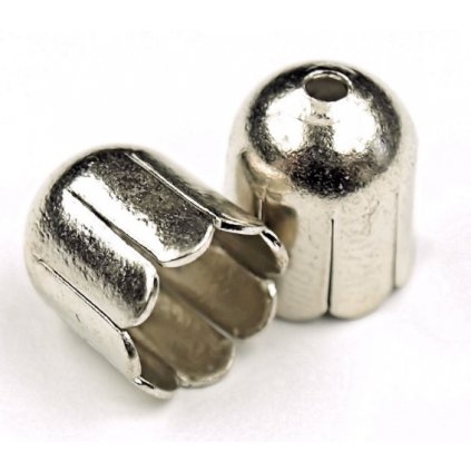 Kaplík 9x8mm platina