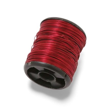 Dekorační drátek 0,3mm/10m bordo