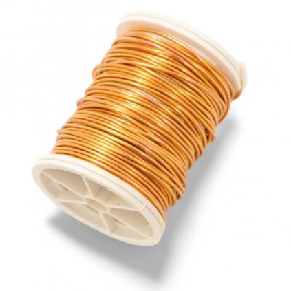 Dekorační drátek 1mm/6m zlato