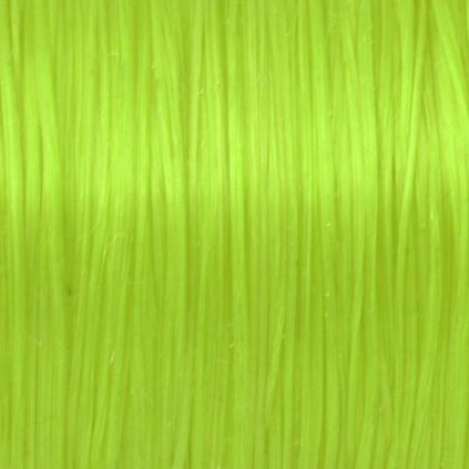 Pružná textilní lycra 0,8mm zelenožlutá