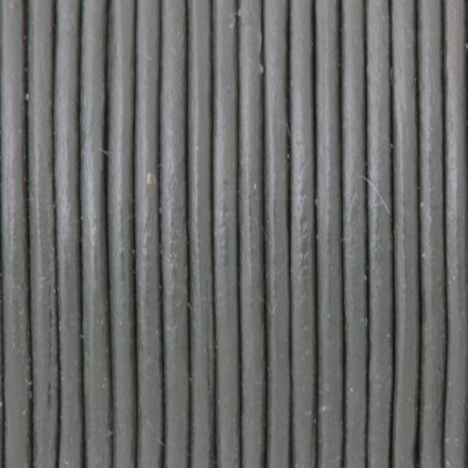 Kůže kulatá 1mm khaki