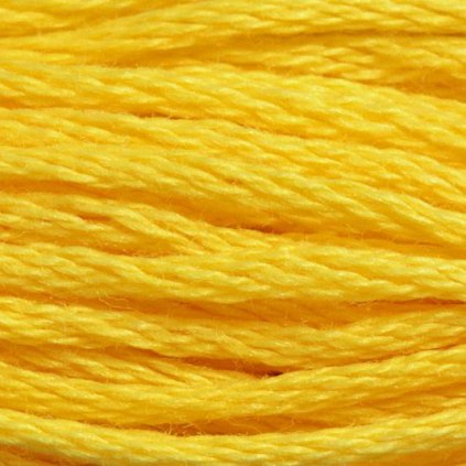Vyšívací příze MOULINE 8m 1682 světle oranžová