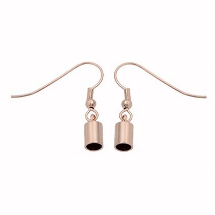 Koncovka náušnicová na MESHsystem 4mm rose gold