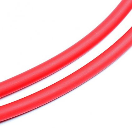 RUBBERE CORD 5mm červená