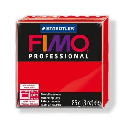 FIMO Professional 85g červená (200)