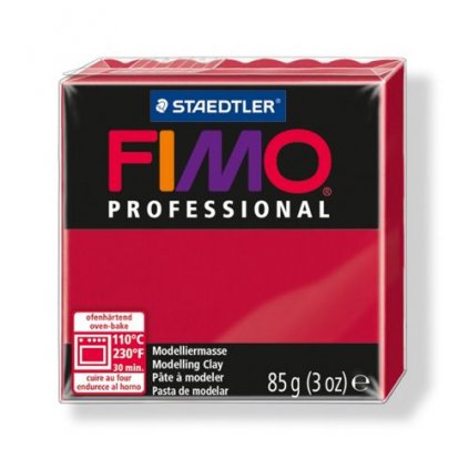 FIMO Professional 85g karmínová (29)