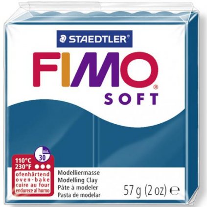 FIMO Soft 57g trend kalypso modrá (31)