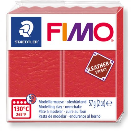 FIMO Leather Effect 249 vodní meloun