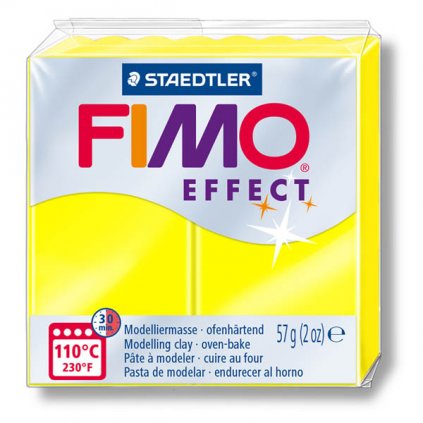 FIMO Effect 57g 101 NEON žlutá