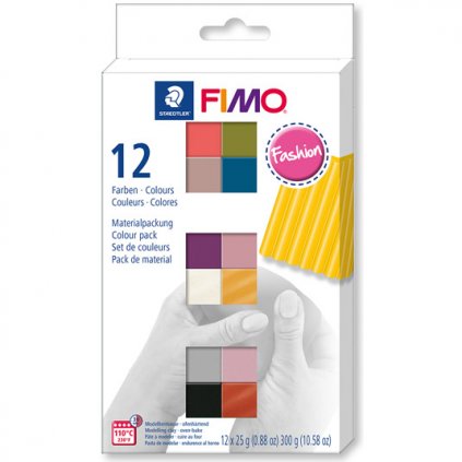 FIMO Soft sada 12 barev 25g FASHION