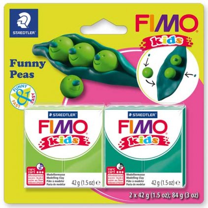 FIMO Kids sada Funny Hrášek