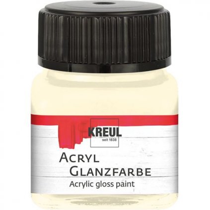 Akrylová barva KREUL 20ml lesklá béžová