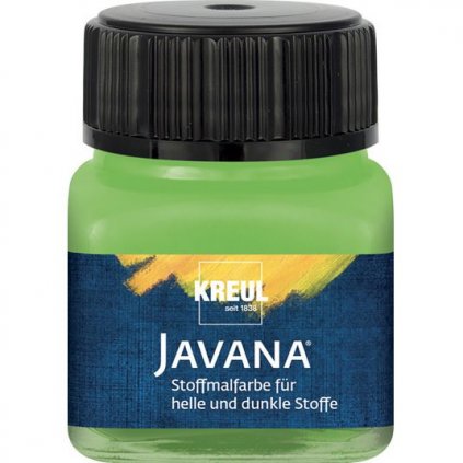 Barva na světlý a tmavý textil JAVANA 20ml listová zelená