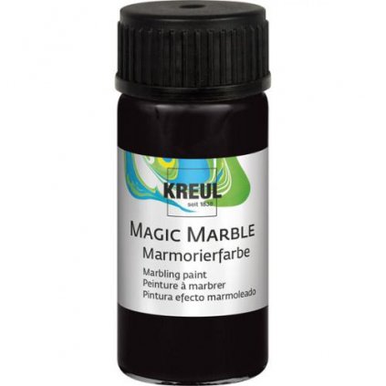 Mramorovací barva Magic Marble 20ml černá