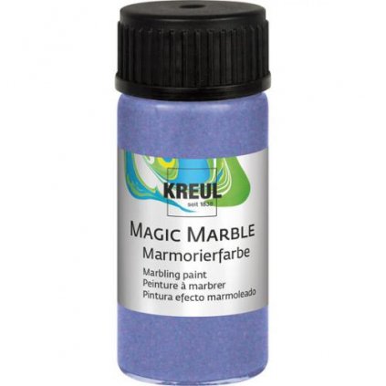 Mramorovací barva Magic Marble 20ml metalická fialová