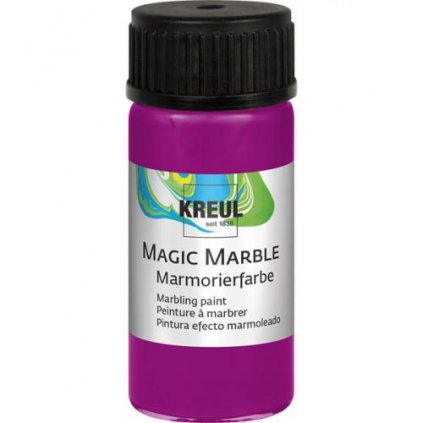 Mramorovací barva Magic Marble 20ml purpurová