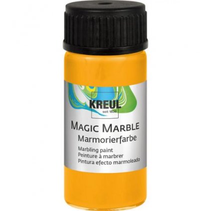 Mramorovací barva Magic Marble 20ml sluneční žlutá