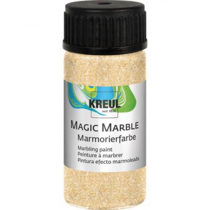 Mramorovací barva Magic Marble 20ml třpytivá zlatá