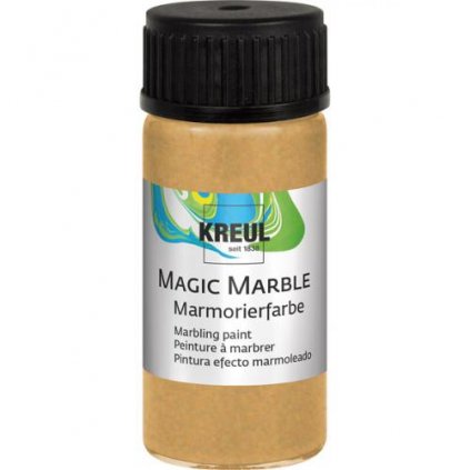 Mramorovací barva Magic Marble 20ml zlatá