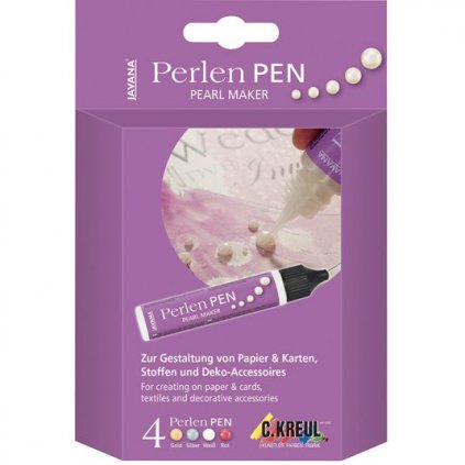 Sada Perlen Pen perlový popisovač 29 ml 4ks