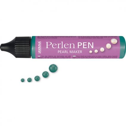 Perlen Pen perlový popisovač 29ml smaragdový
