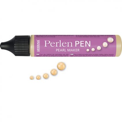 Perlen Pen perlový popisovač 29ml zlatý