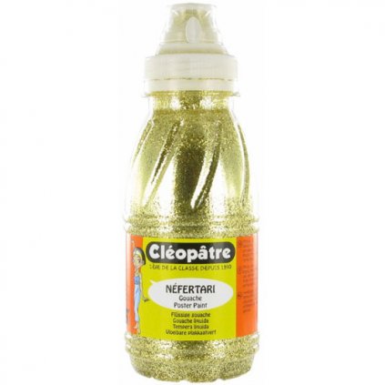 Třpytivý gel Cleopatre 250 ml zlatý