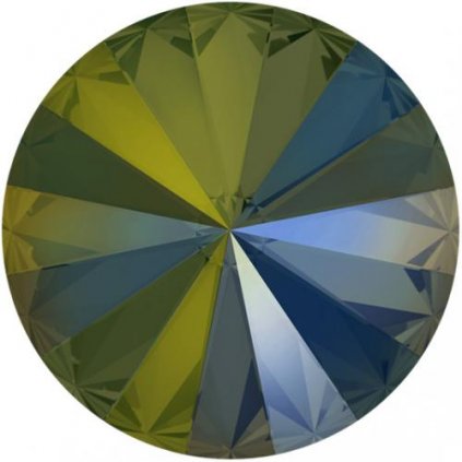 Swarovski® Crystals Rivoli 1122 12mm Iridescent Green F