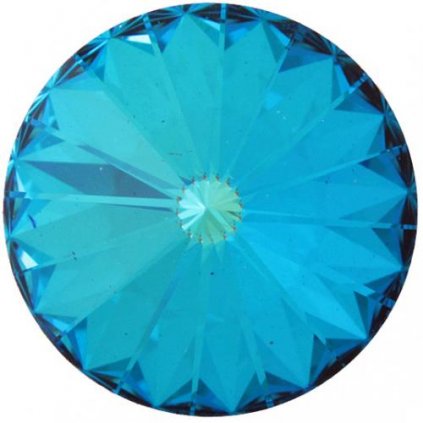 Swarovski® Crystals Rivoli 1122 14mm Bermuda Blue F