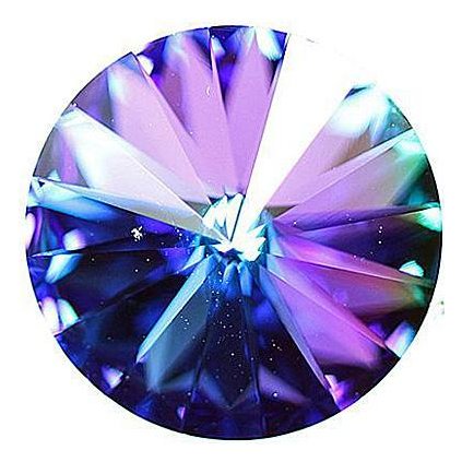 Swarovski® Crystals Rivoli 1122 12mm Heliotrope F