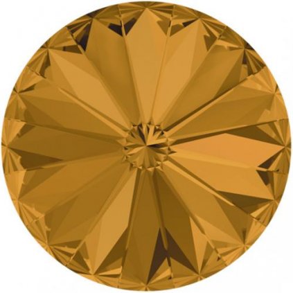 Swarovski® Crystals Rivoli 1122 14mm Topaz F