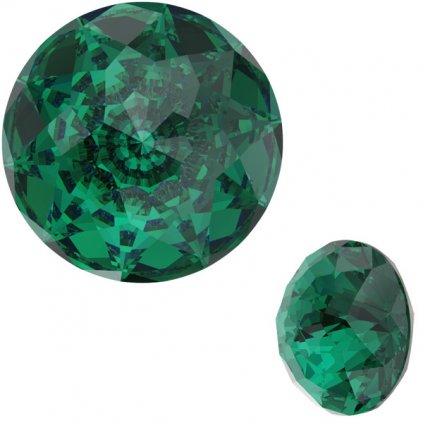 Swarovski® Crystals Dome 1400 12mm Emerald F