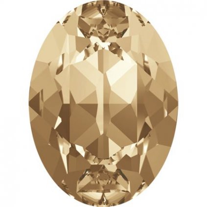 Swarovski®Crystals Oval 4120 14/10mm Golden Shadow F