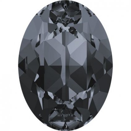 Swarovski®Crystals Oval 4120 14/10mm Silver Night F