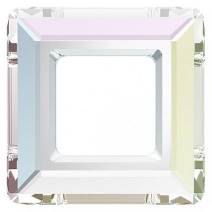Swarovski® Crystals Square Ring 4439 30mm Crystal AB