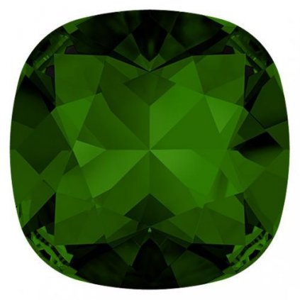 Swarovski® Crystals Square 4470 12mm Dark moss green F