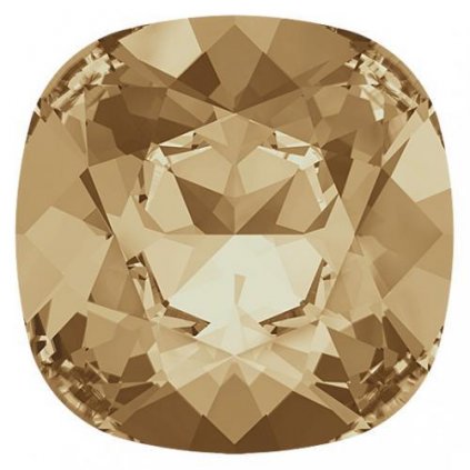 Swarovski® Crystals Square 4470 12mm Golden Shadow