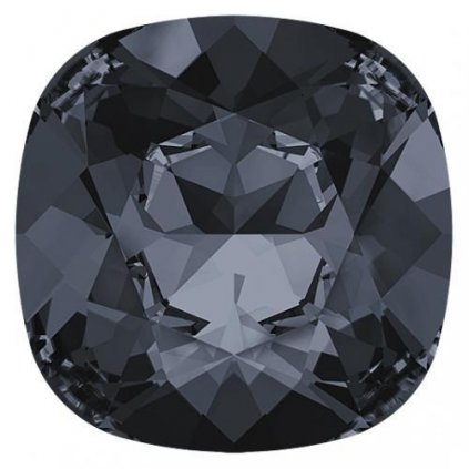 Swarovski® Crystals Square 4470 12mm Silver Nigt F