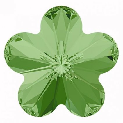 Swarovski® Crystals Flower 4744 10mm Peridot F