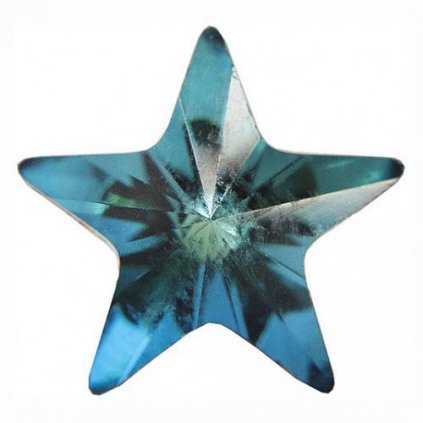 Swarovski® Crystals Star 4745 10mm Bermuda Blue F