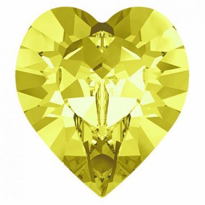 Swarovski® Crystals Heart 4800 8mm Jonquille F