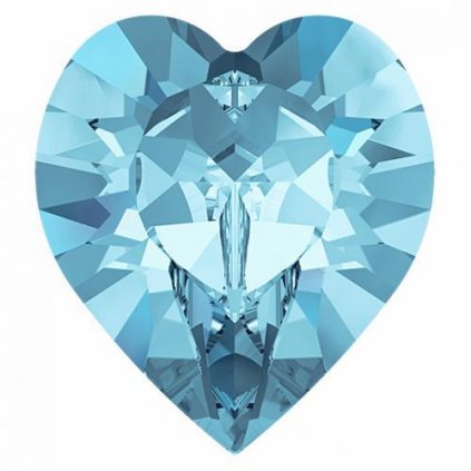 Swarovski® Crystals Heart 4800 8mm Aquamarine F