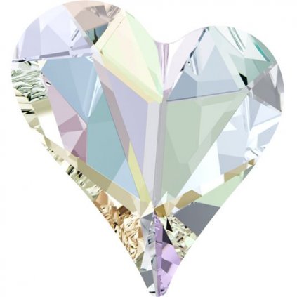 Swarovski® Crystals Sweet Heart 4810 13/12mm Crystal AB F