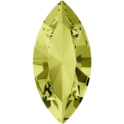 Swarovski® Crystals Navette 4228 8/4mm Jonquil F