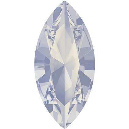Swarovski® Crystals Navette 4228 8/4mm White Opal F