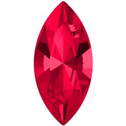 Swarovski® Crystals Navette 4228 10/5mm Scarlet F