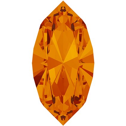 Swarovski® Crystals Navette 4228 10/5mm Tangerine F