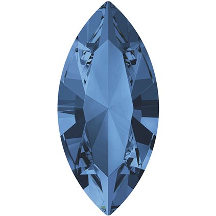 Swarovski® Crystals Navette 4228 15/7mm Montana F